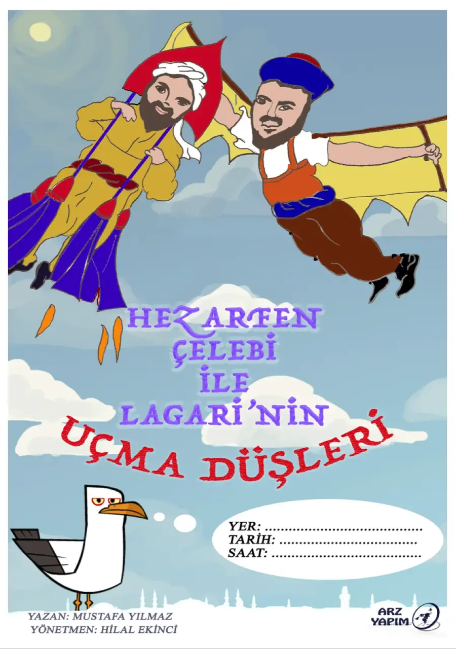 Hezarfen Çelebi ile Lagari'nin Uçma Düşleri — arşiv fotoğrafı 2