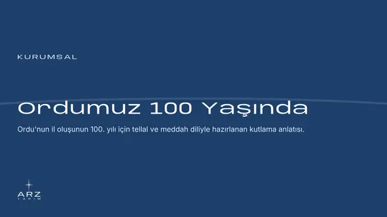 Ordumuz 100 Yaşında